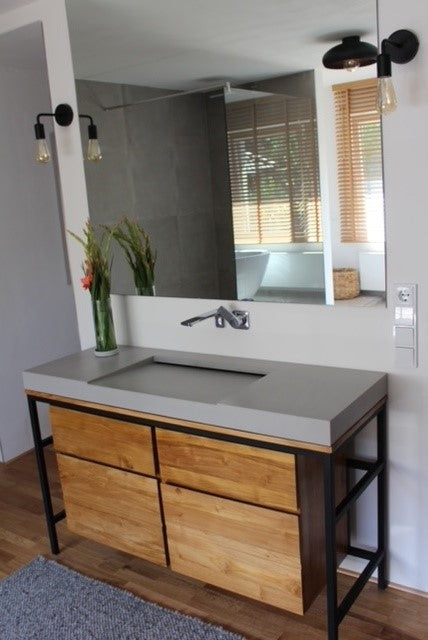 Beton Waschbecken # 18