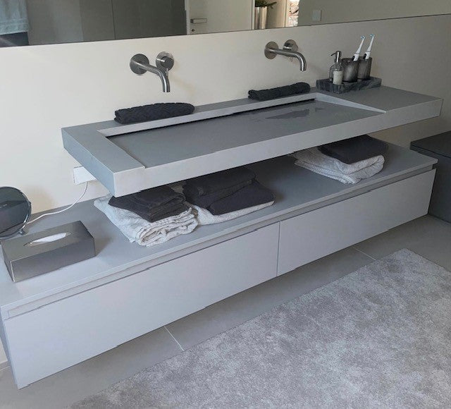 Beton Waschbecken # 35