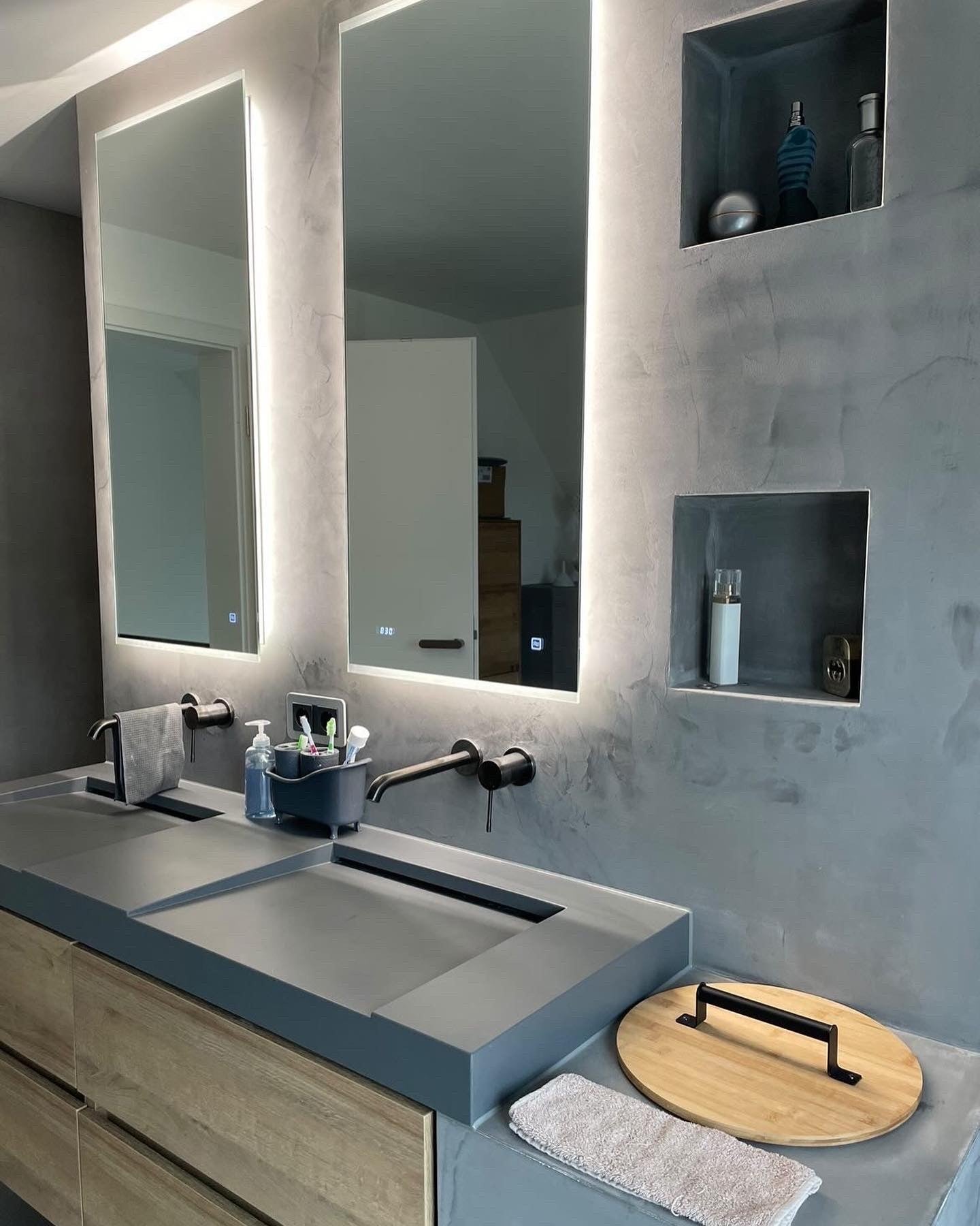Beton Waschbecken # 23