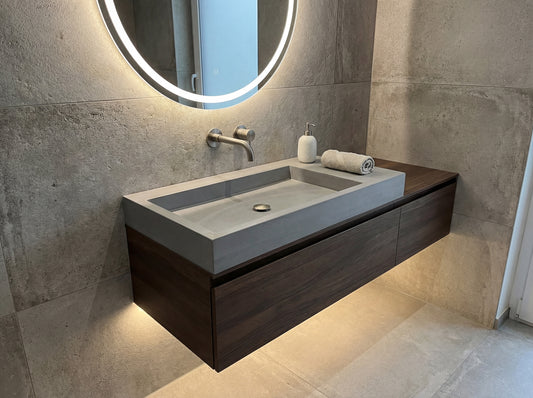 Beton Waschbecken # 20