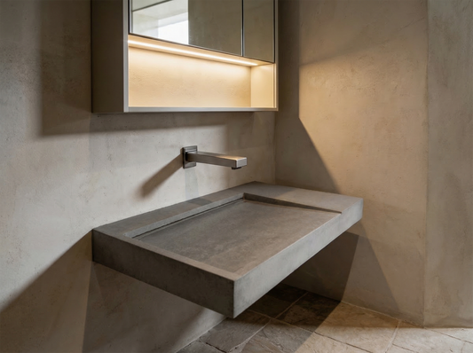 Beton Waschbecken # 03