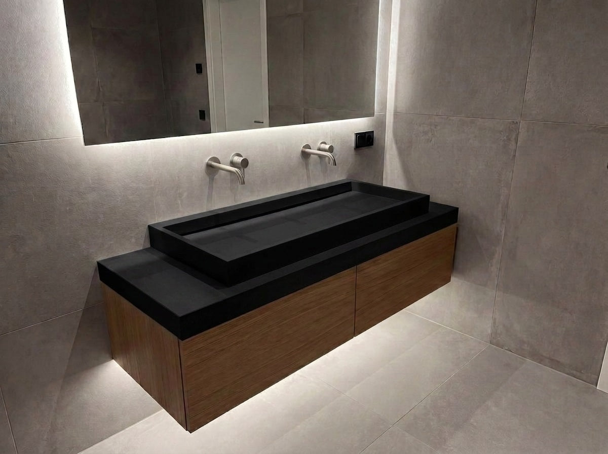 Beton Waschbecken # 10