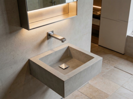 Beton Waschbecken # 11