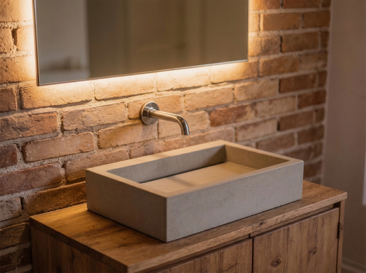 Beton Waschbecken # 50