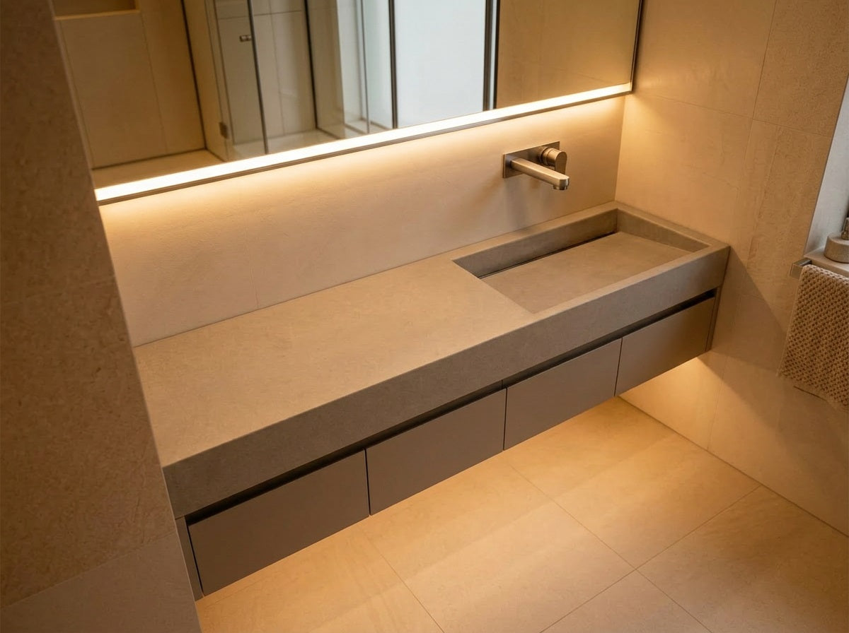 Beton Waschbecken # 55