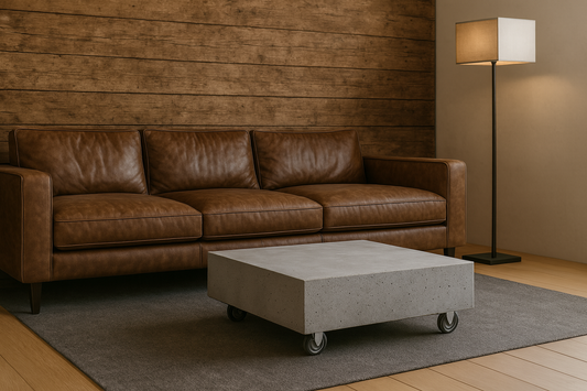 Beton Couchtisch # 04