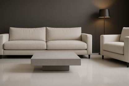 Beton Couchtisch # 06