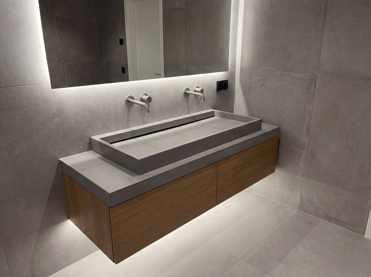 Beton Waschbecken # 10