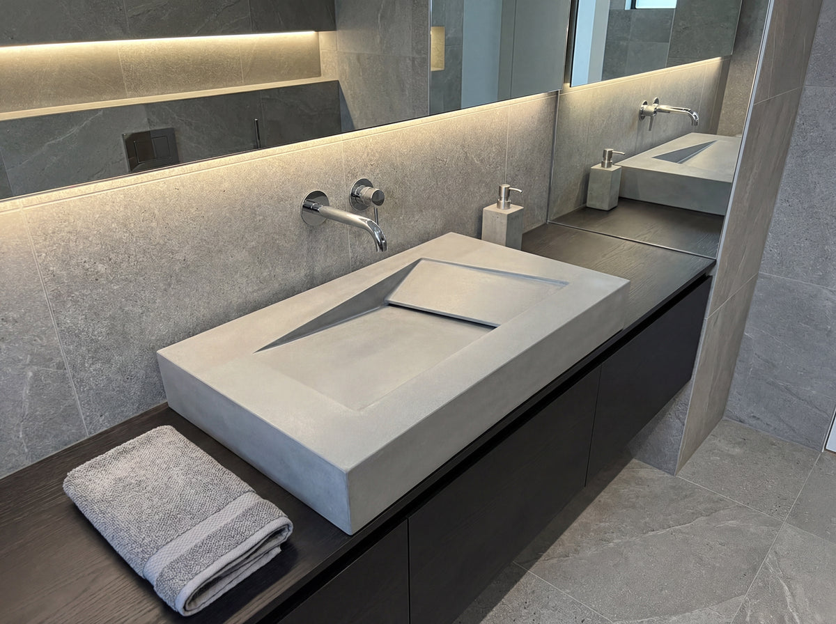 Beton Waschbecken # 58