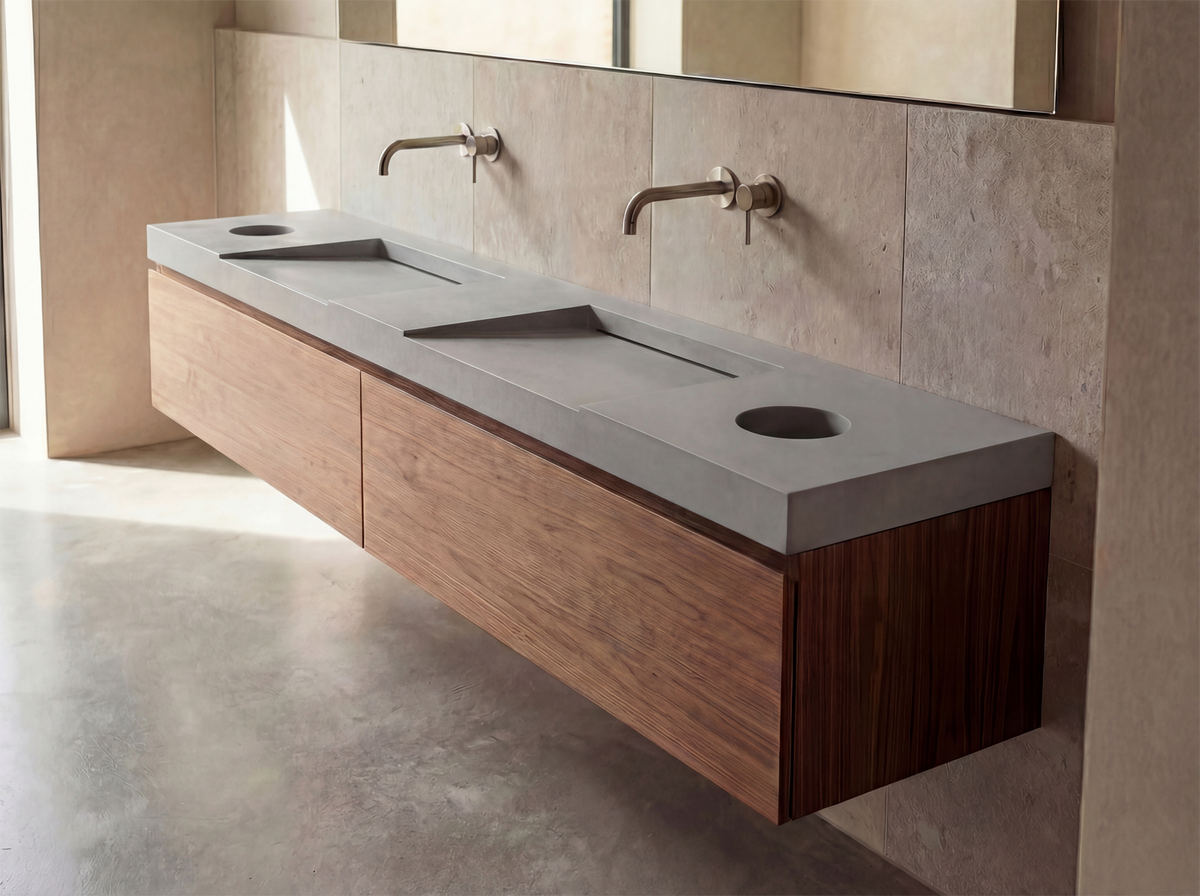Beton Waschbecken # 61