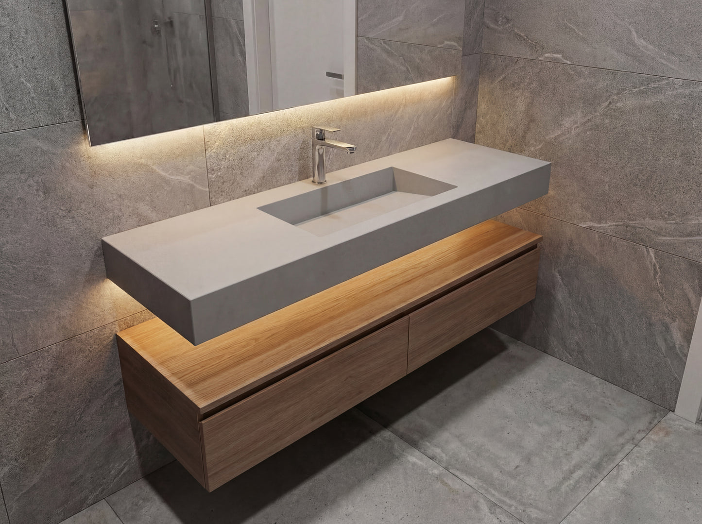 Beton Waschbecken # 74