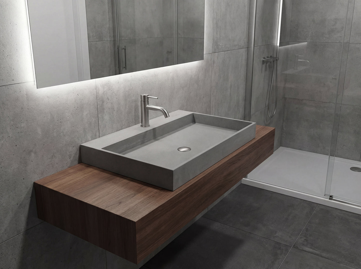 Beton Waschbecken # 85