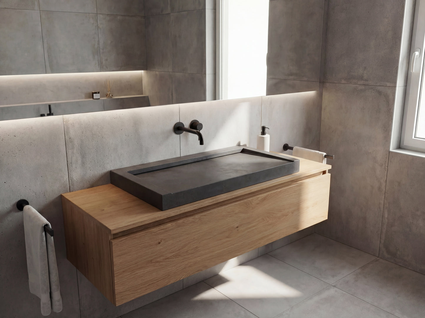 Beton Waschbecken # 02