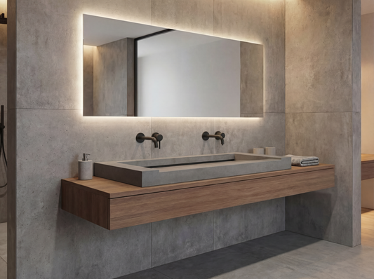 Beton Waschbecken # 04