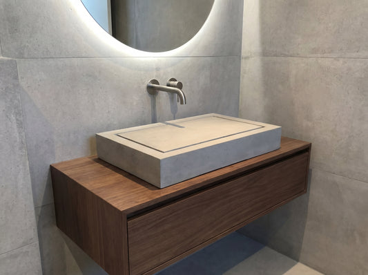 Beton Waschbecken # 05