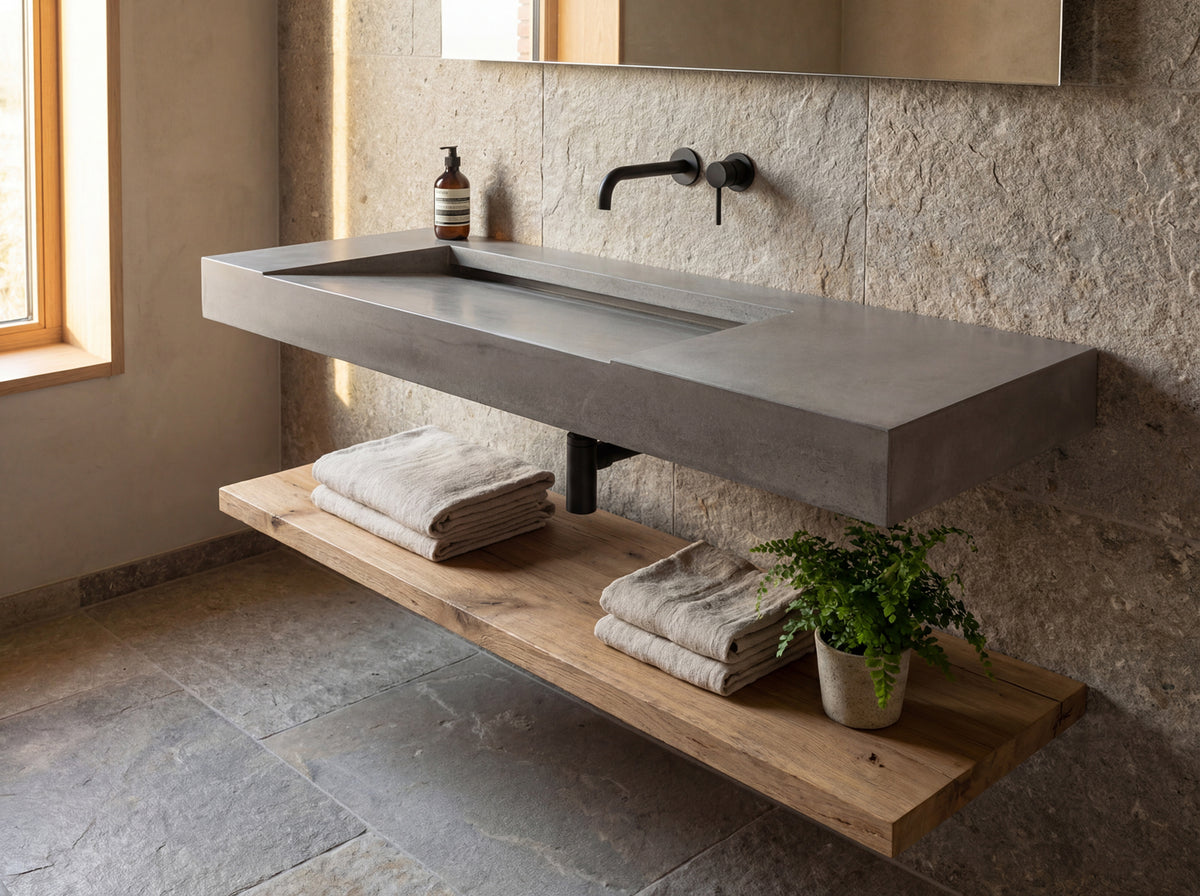 Beton Waschbecken # 22