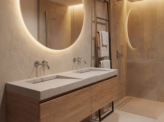 Beton Waschbecken # 23