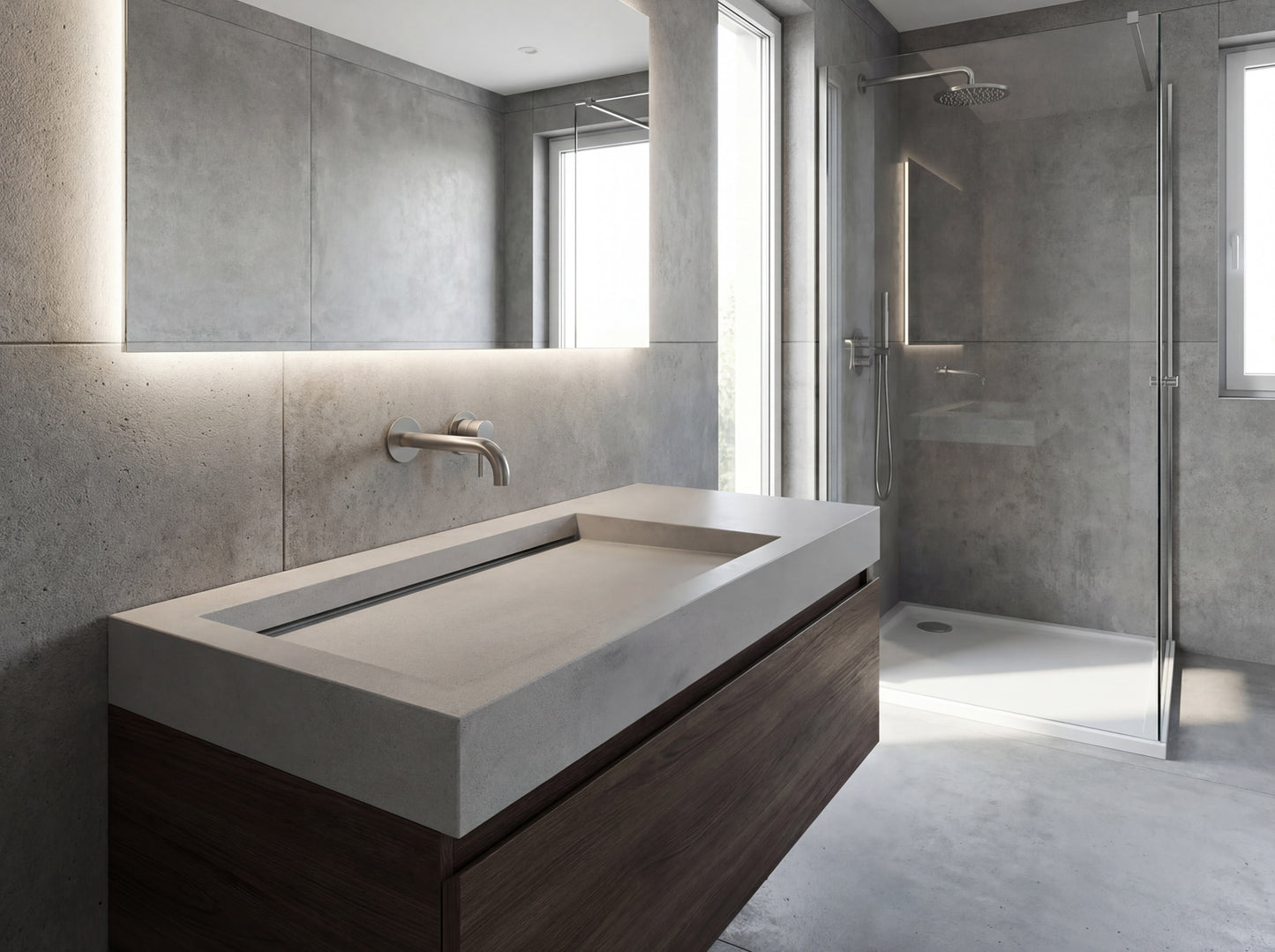 Beton Waschbecken # 26