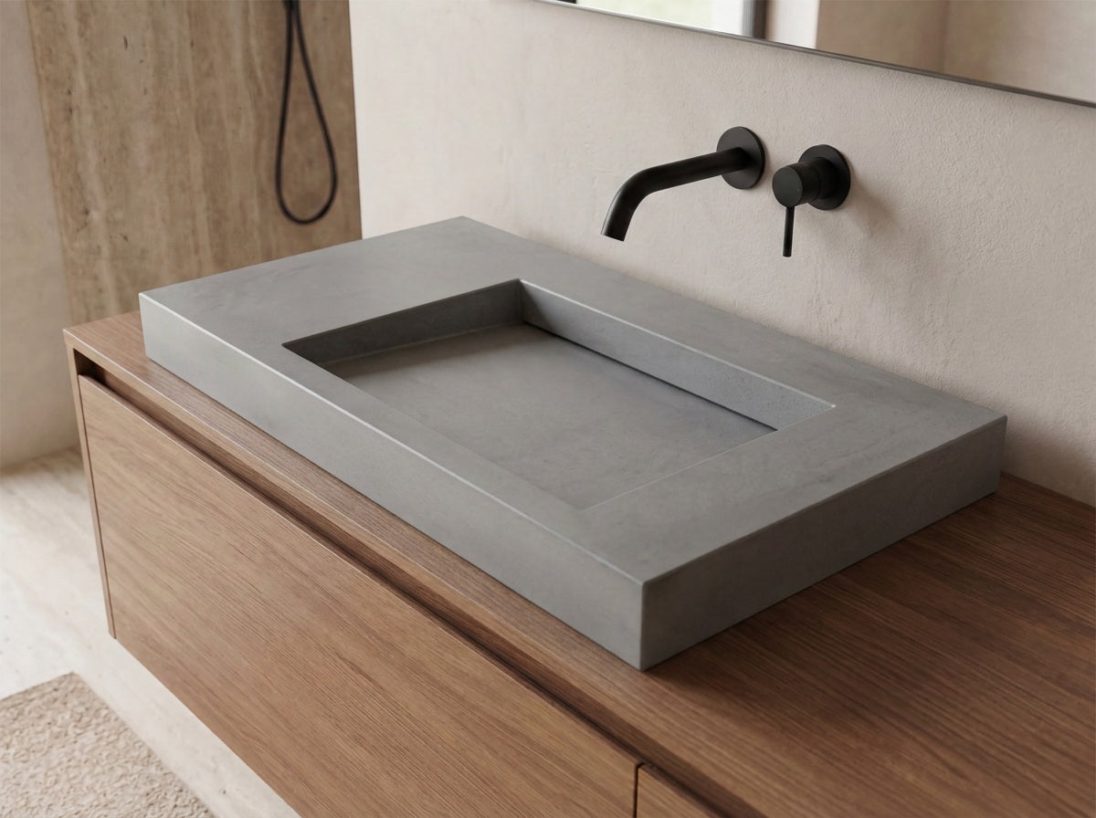 Beton Waschbecken # 38
