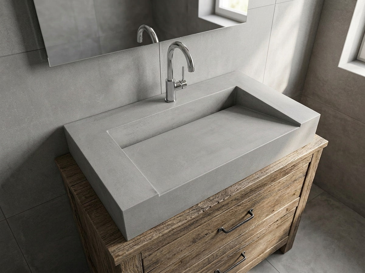 Beton Waschbecken # 41