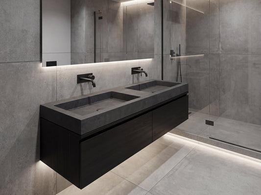 Beton Waschbecken # 56