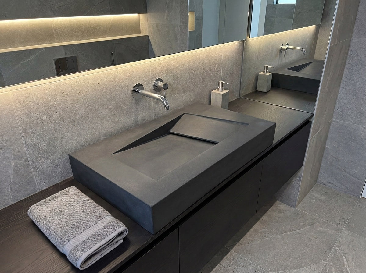 Beton Waschbecken # 58